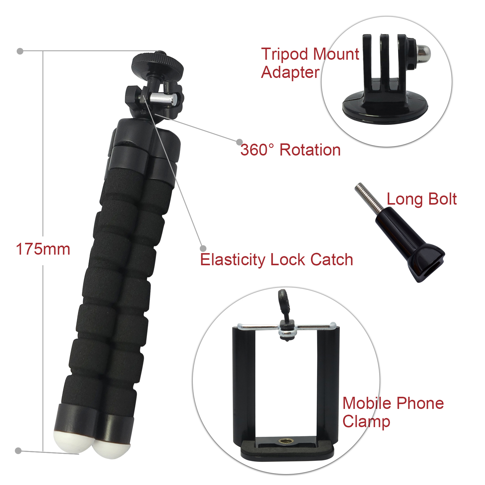 Flexible Tripod stand